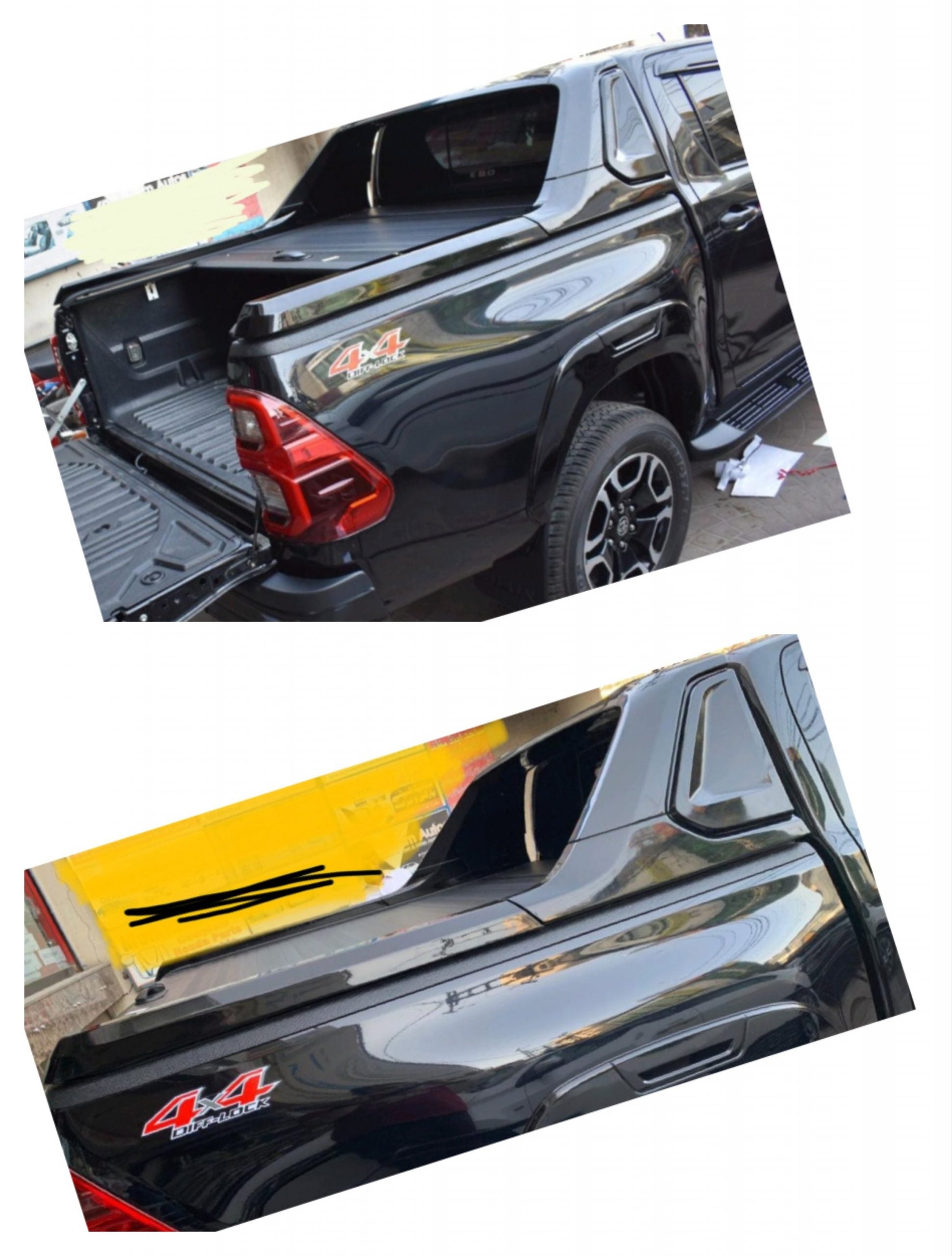 Toyota Hilux Rocco Roll Bar Full Black 2021-2023 – Sound Master