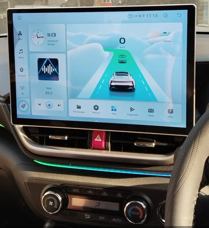 Upgrade Your Toyota Raize with 13” Android Multimedia System – Sound Master