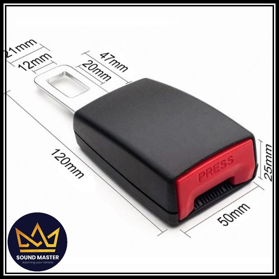 2 Way Seat Belt Clip / Catcher Universal Fitt