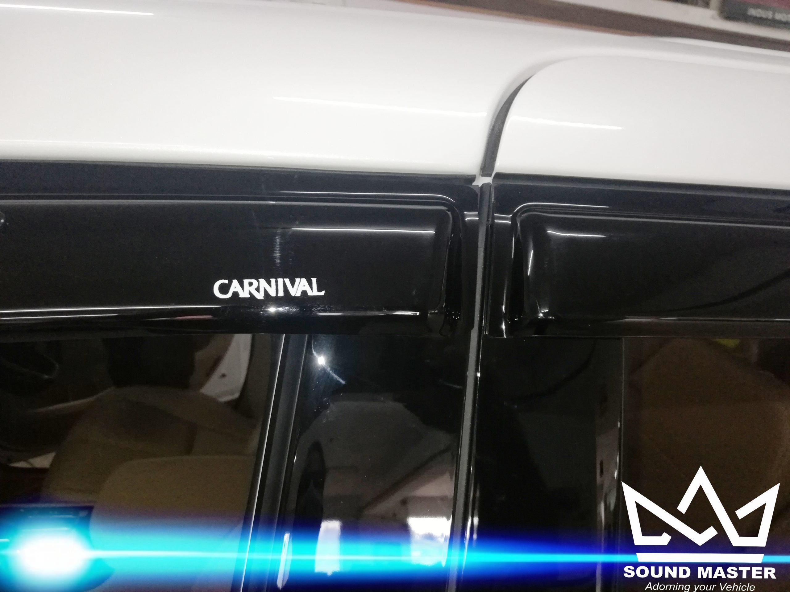 Kia Grand Carnival YP (3rd Gen) 2018 -2021 AG Door Visor Air Press Win ...