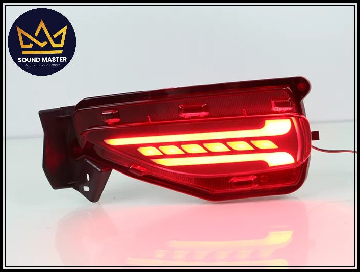 Toyota Fortuner Rear Bumper lights / led Reflector Lights – Sound Master