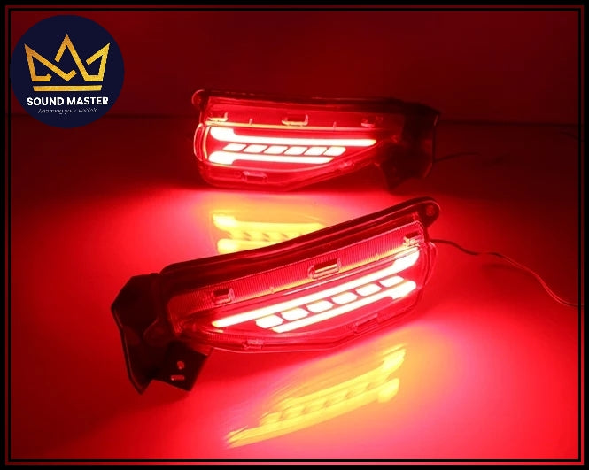 Toyota Fortuner Rear Bumper lights / led Reflector Lights – Sound Master
